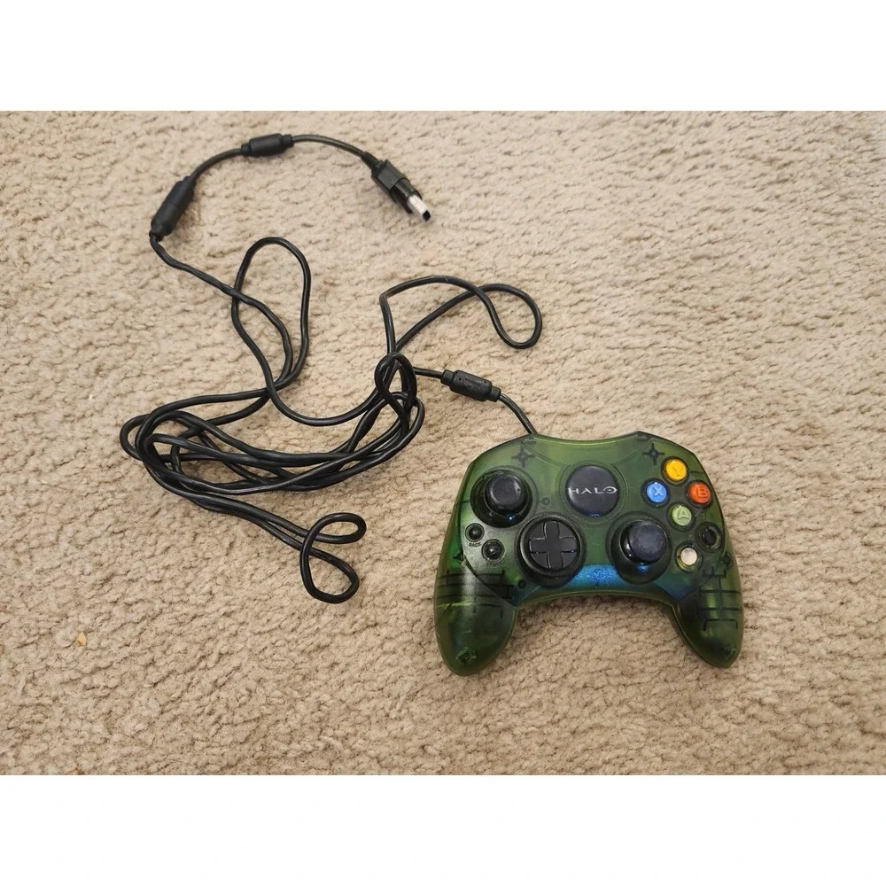 Microsoft Xbox Controller S – Halo Special Edition WORKS